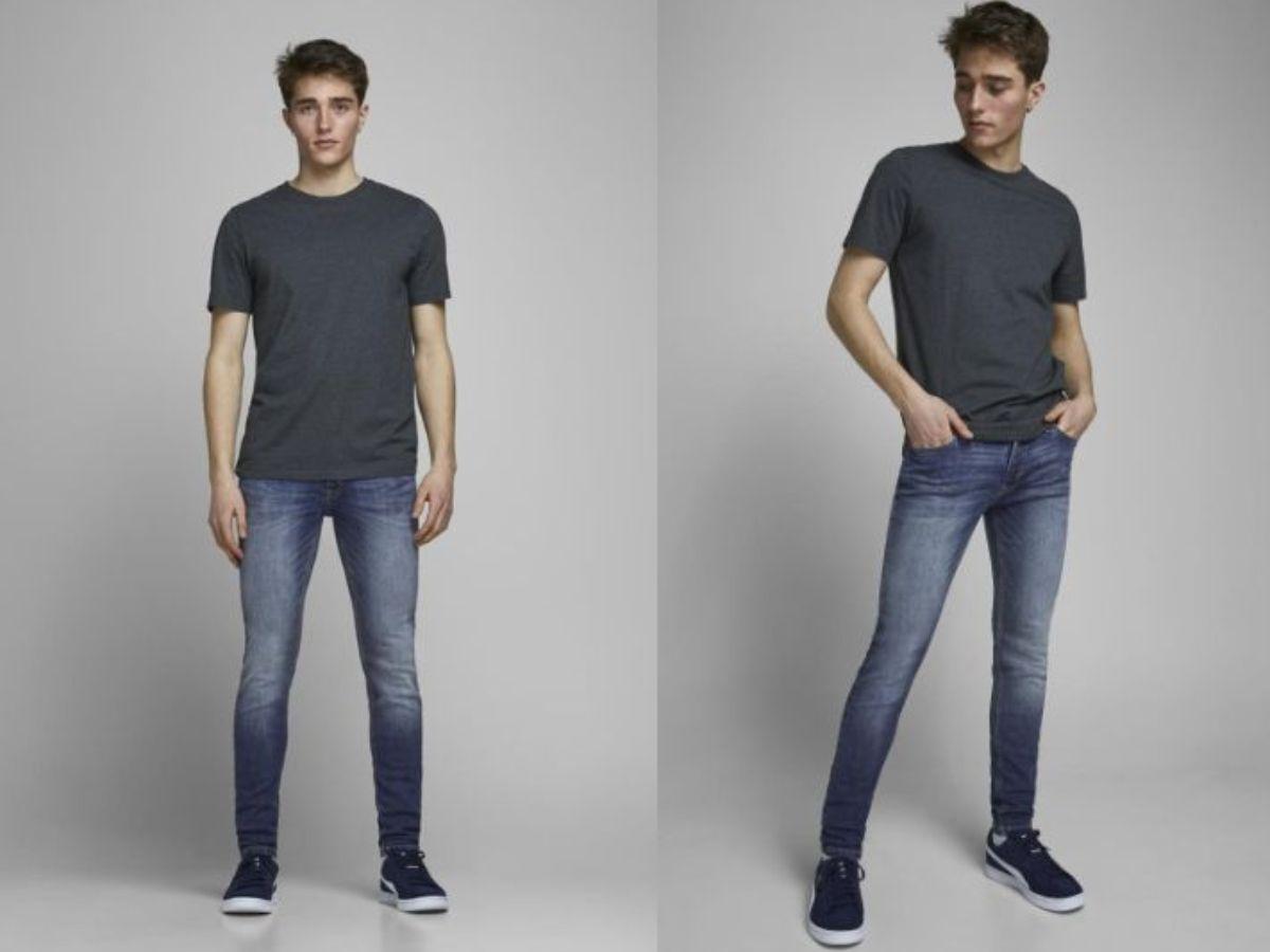 Skinny jean sáng màu sẽ giúp tạo cảm giác trông đầy đặn hơn (Nguồn: Internet)