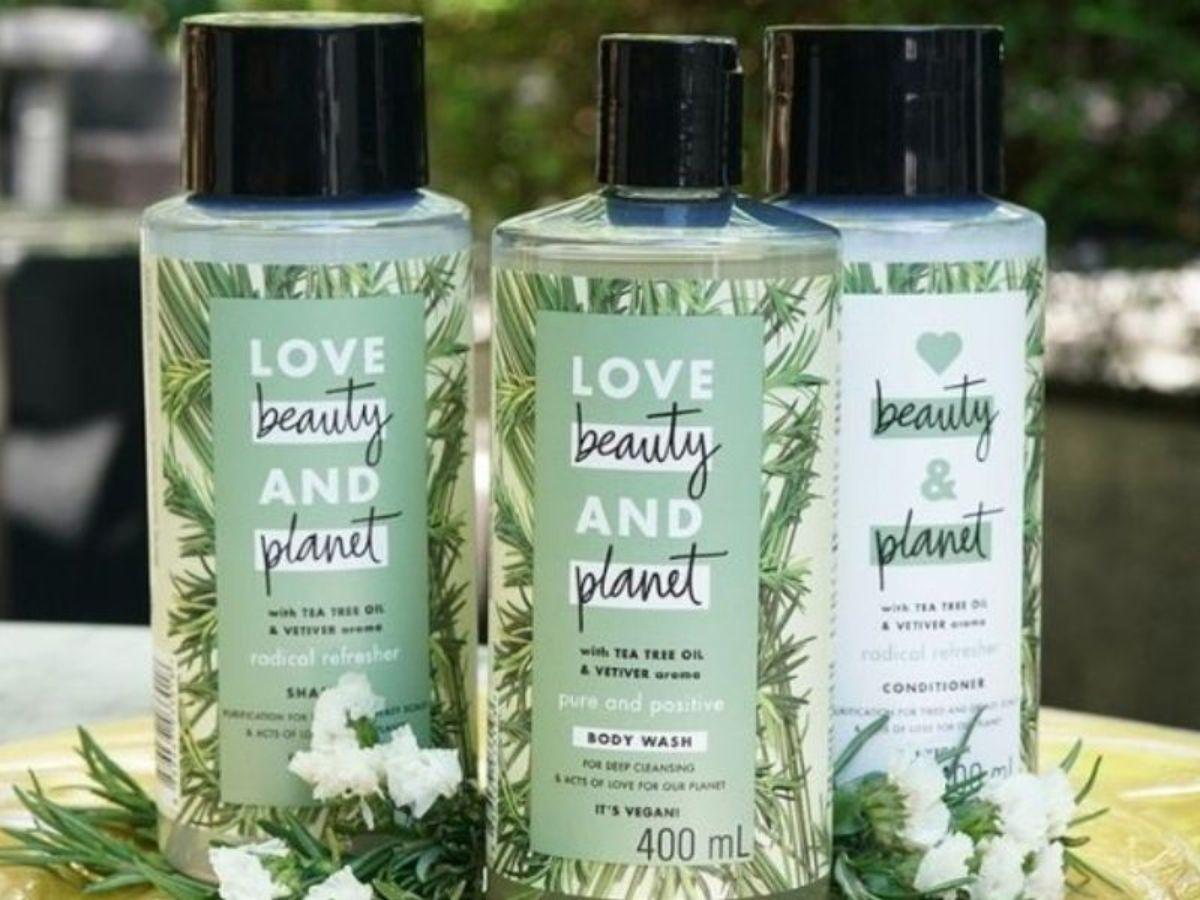  Love Beauty and Planet Shampoo sử dụng các thành phần non-silicon