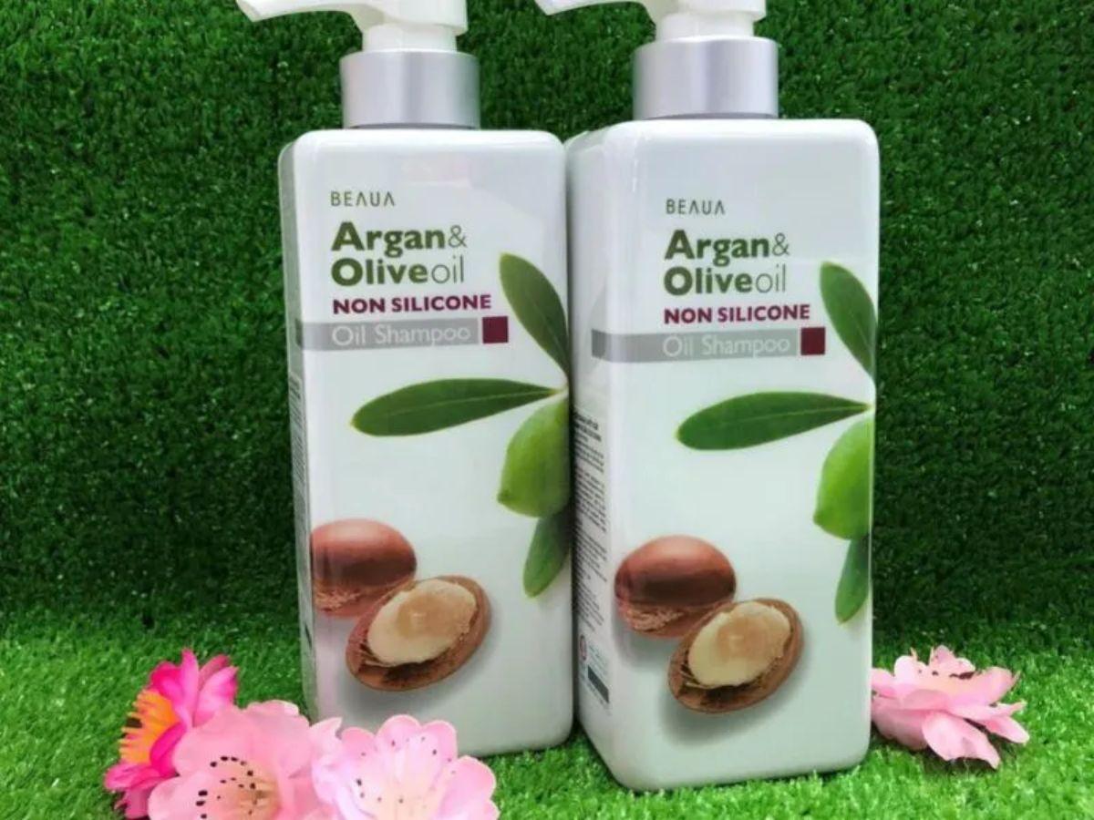  Dầu gội BEAUA chiết xuất dầu Olive & Argan 