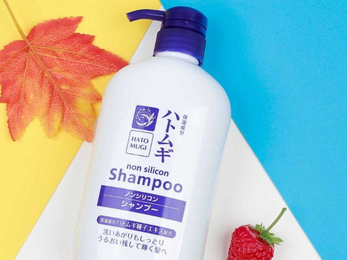  Hatomugi có thành phần chính là chiết xuất hạt ý dĩ và dầu ngựa an toàn cho da đầu và tóc