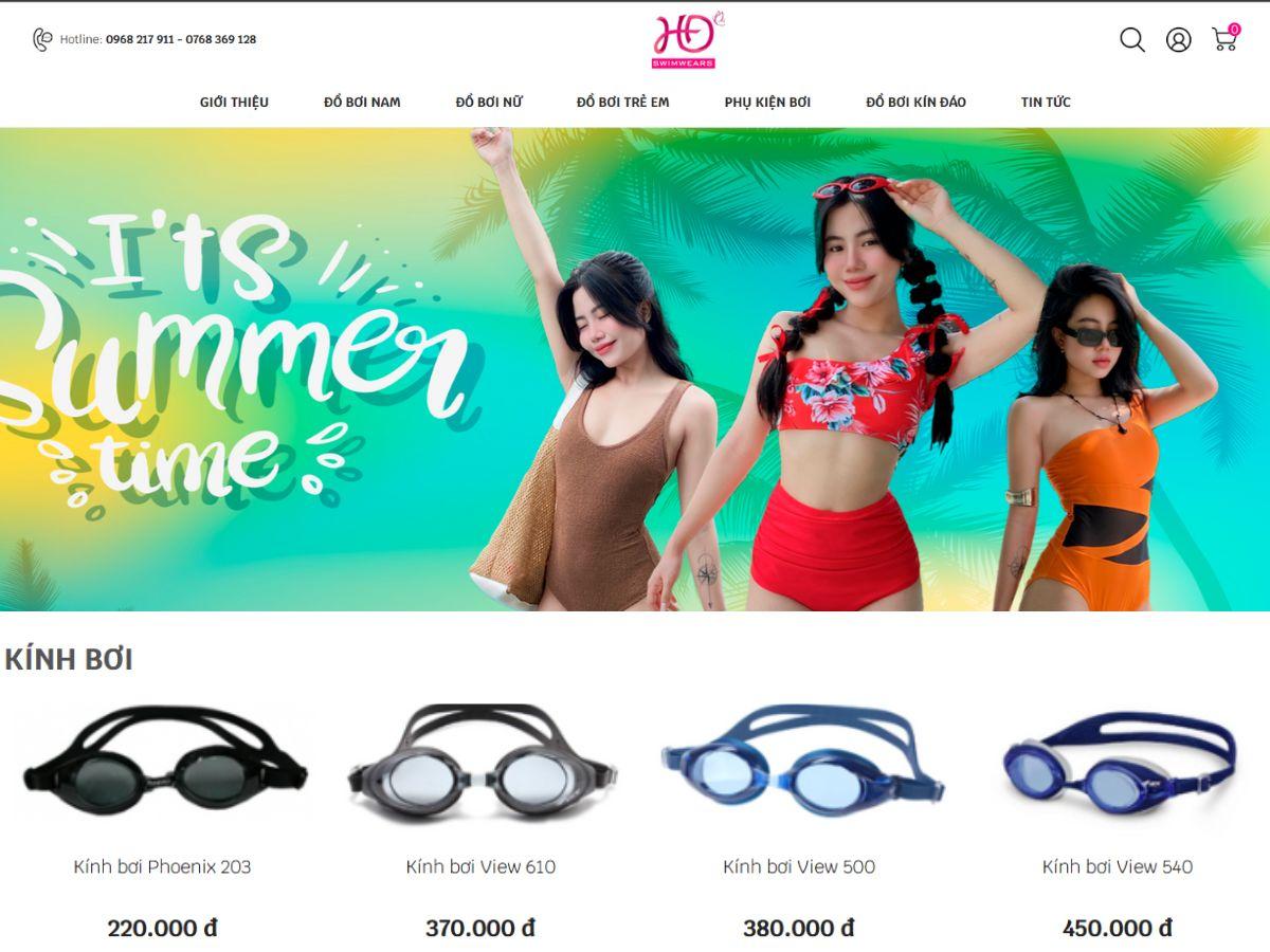 Đồ Bơi Hương Điệp điểm đến quen thuộc của những người yêu thích bơi lội tại Hà Nội