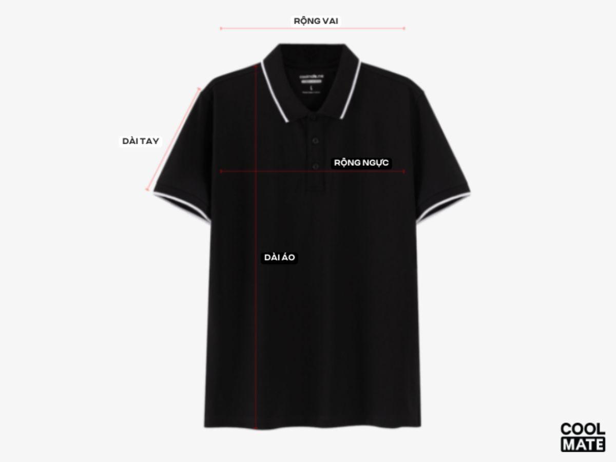 Đo size áo polo phù hợp với dáng người