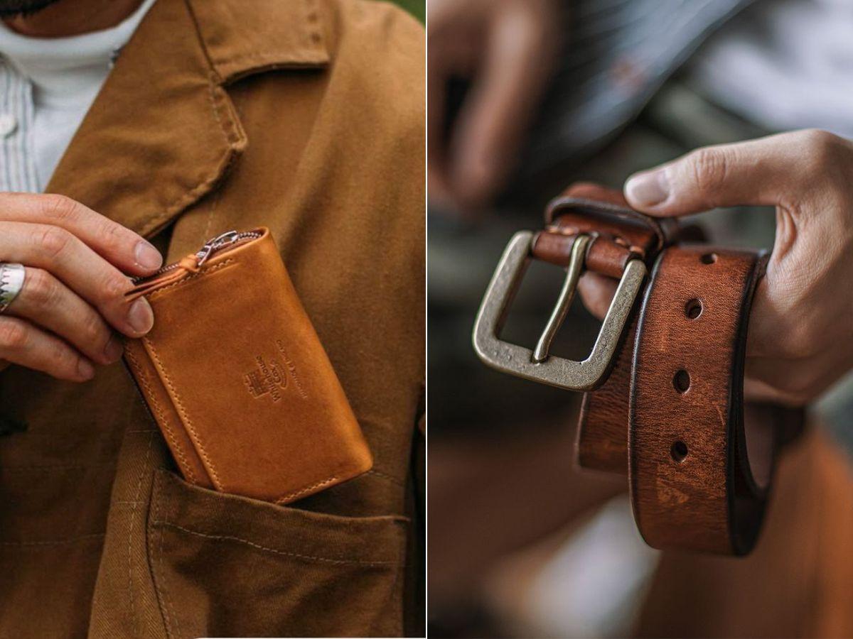 Đồ da handmade làm phụ kiện cho nam giới