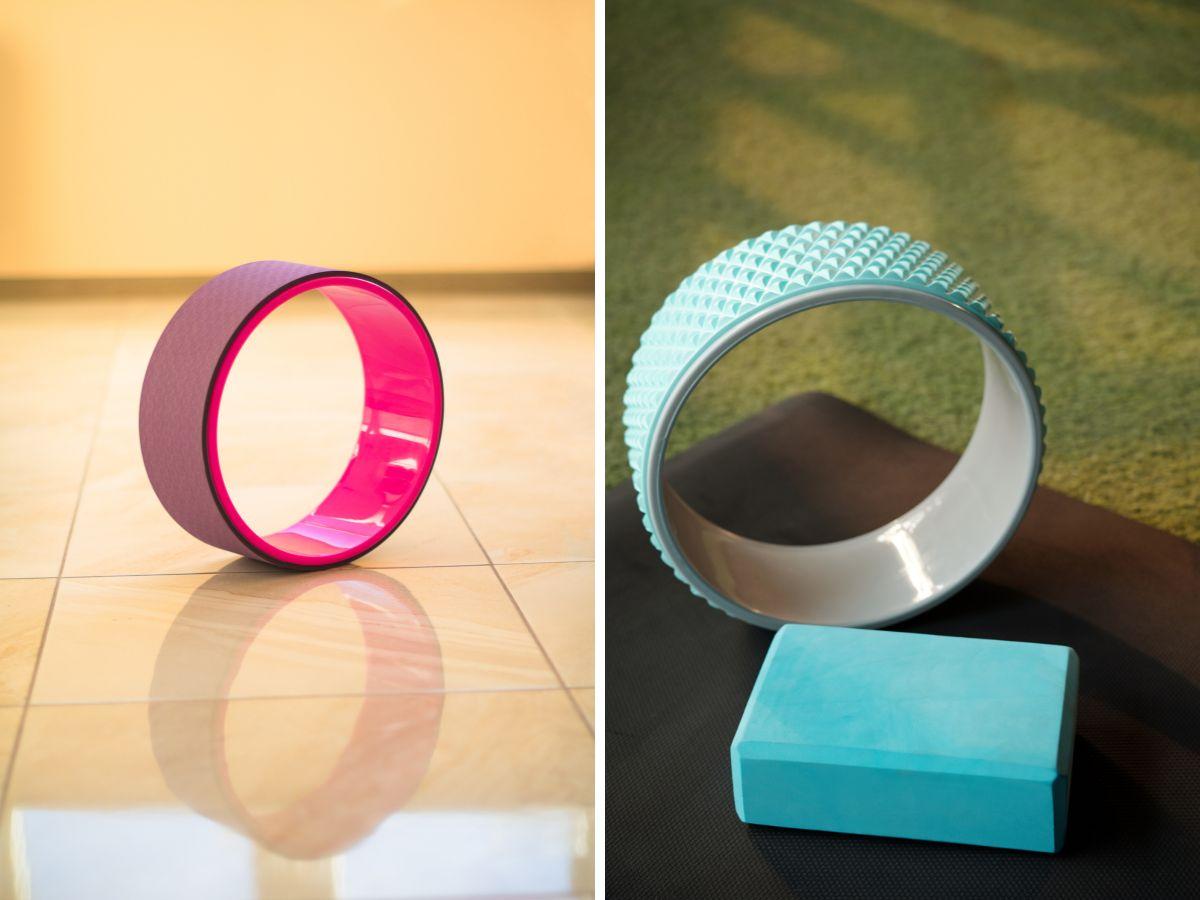 Vòng tập yoga thường có 2 loại chất liệu khác nhau