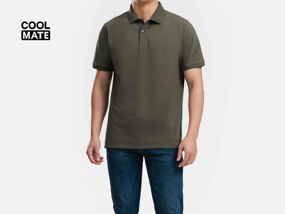 Ưu tiên chọn áo polo form Regular fit hoặc Classic Fit cho các chàng gầy