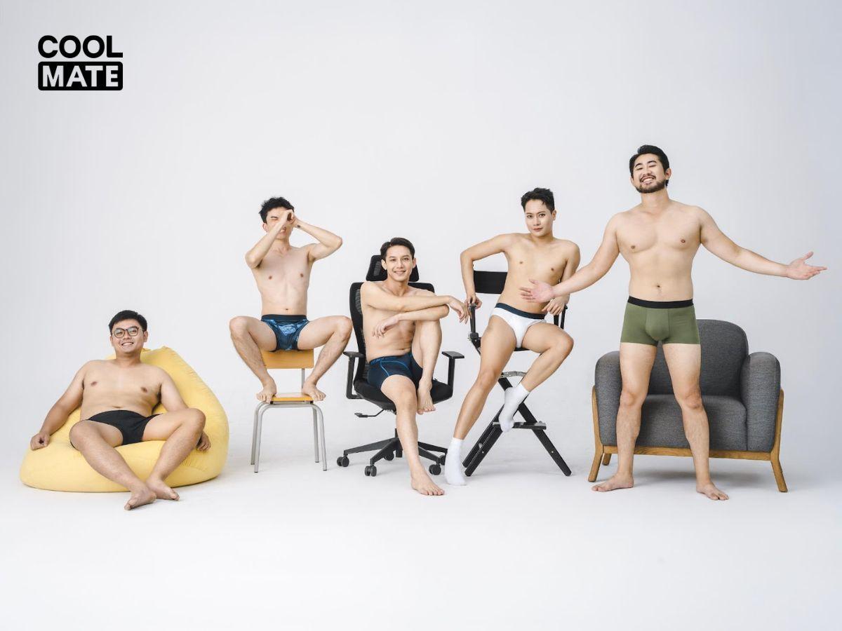 Đầu tư vào một chiếc quần lót chất lượng giúp chàng luôn cảm thấy thoải mái và tự tin