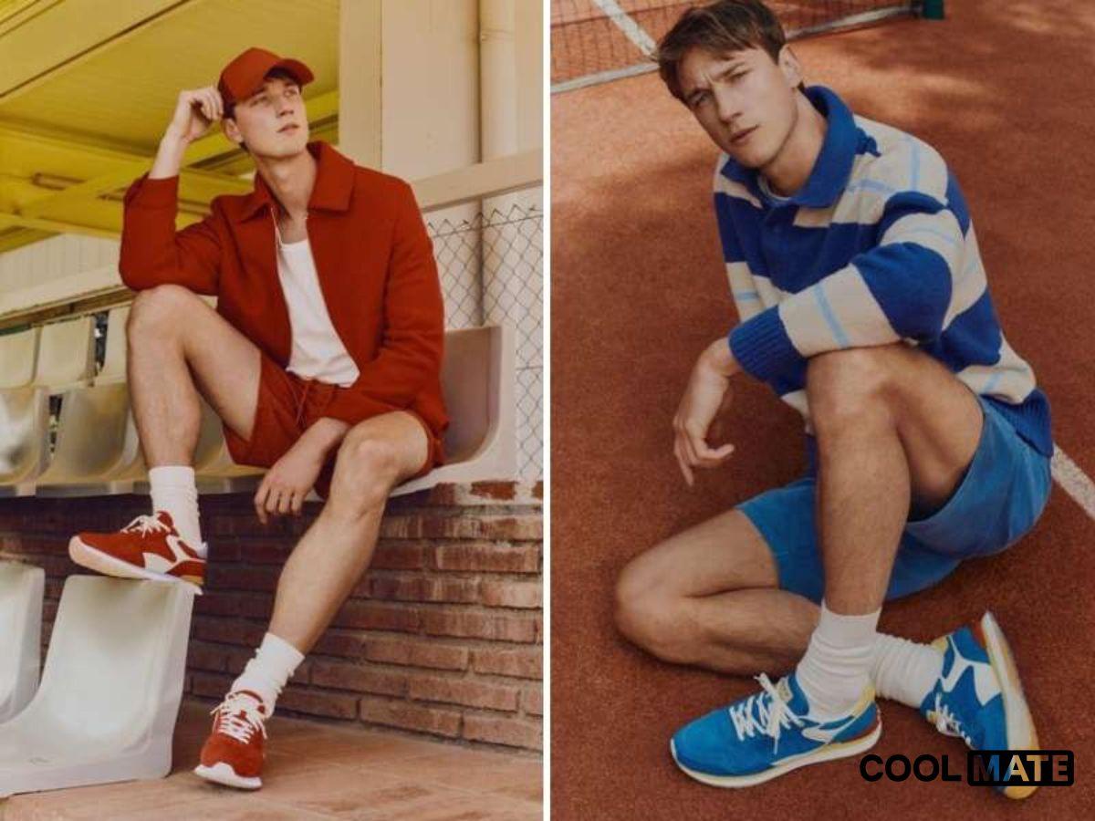 Giày sneaker luôn là món phụ kiện không thể thiếu khi phối đồ thể thao