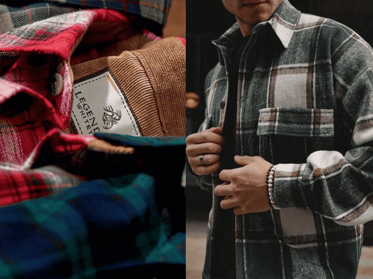 Vải Flannel - Chất liệu may áo sơ mi nam cá tính