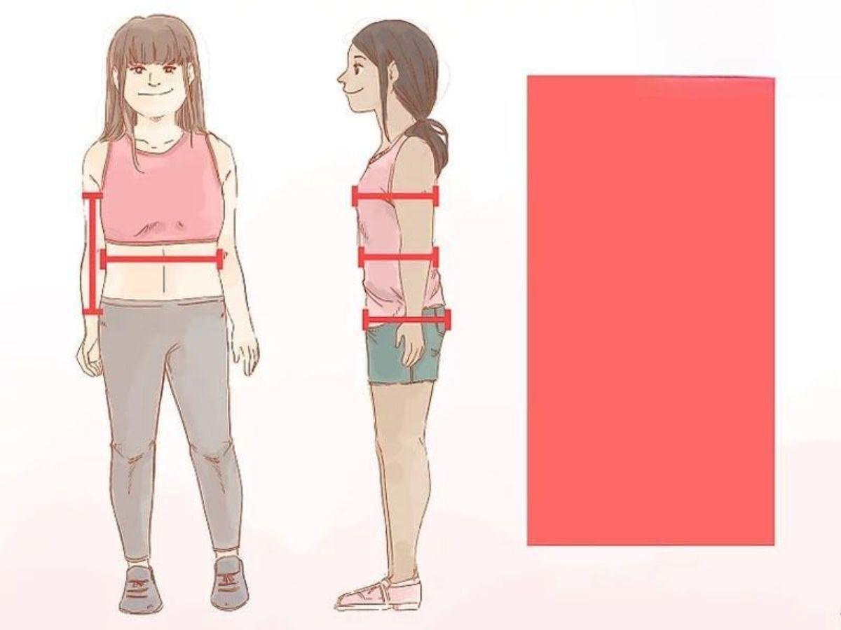 Tránh mặc áo quá rộng thùng thình hoặc quá bó sát
