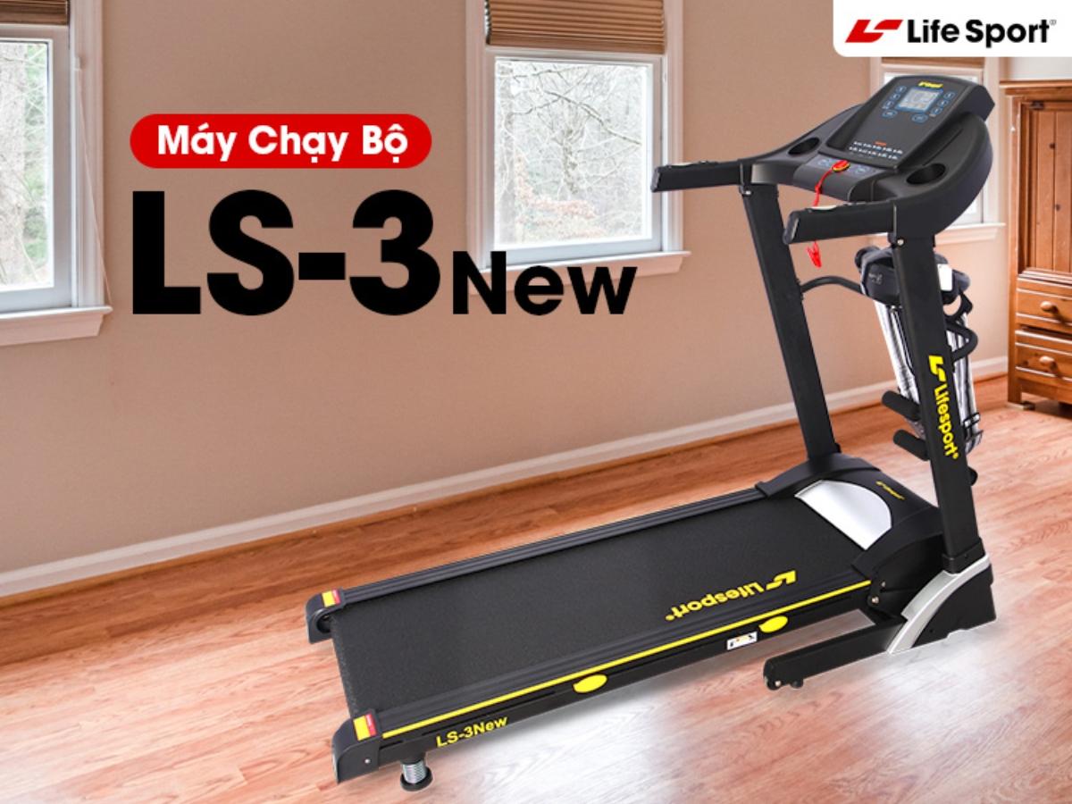 Mua máy chạy bộ Hải Phòng giá rẻ, chất lượng hãy chọn LifeSport LS-3