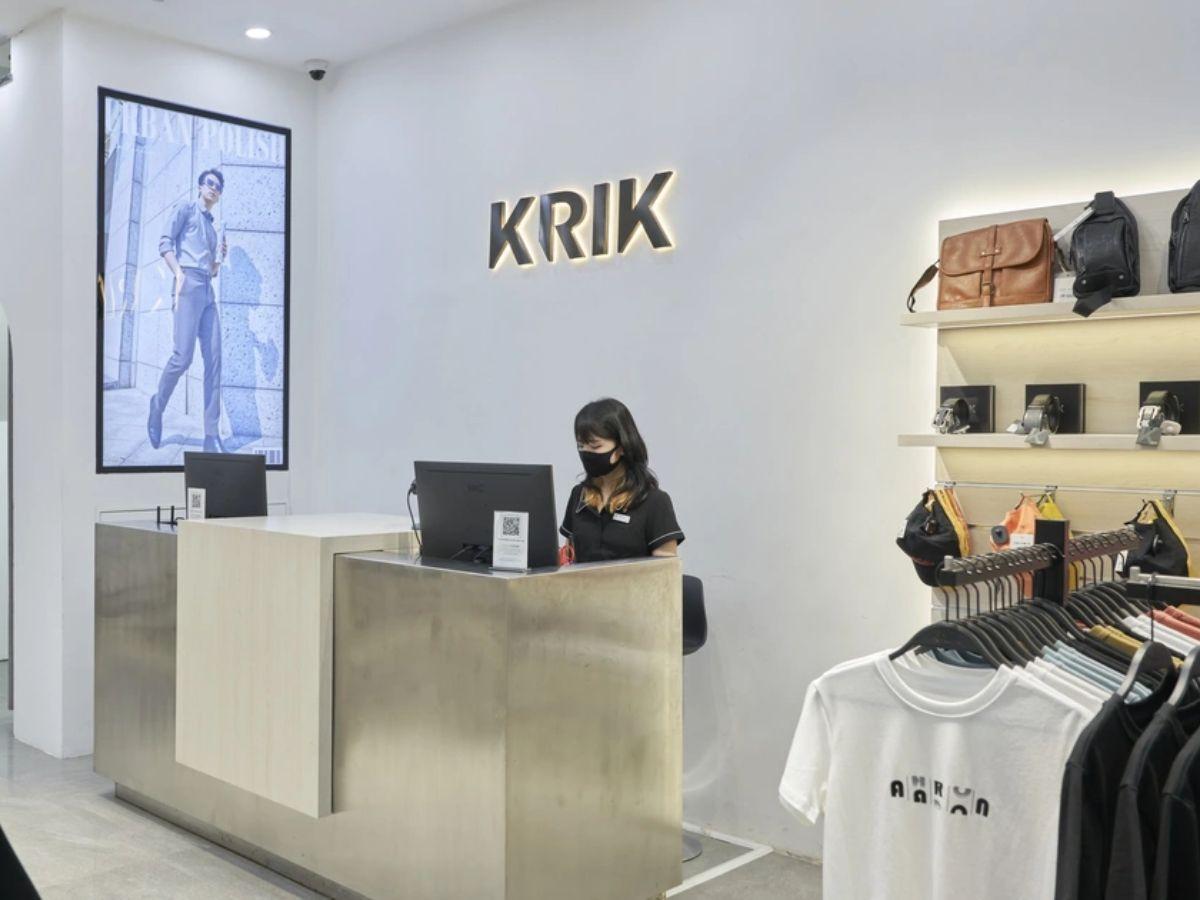 Shop thời trang nam Krik