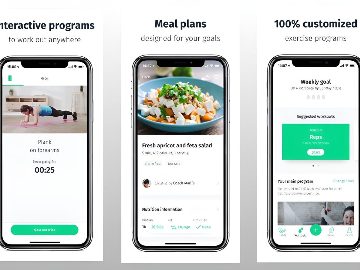 Ứng dụng 8fit Workouts & Meal Planner