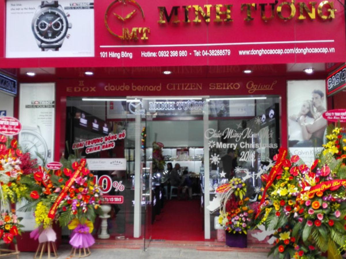 Đồng hồ Minh Tường là một trong những địa chỉ cung cấp sản phẩm uy tín bậc nhất khu vực miền Bắc