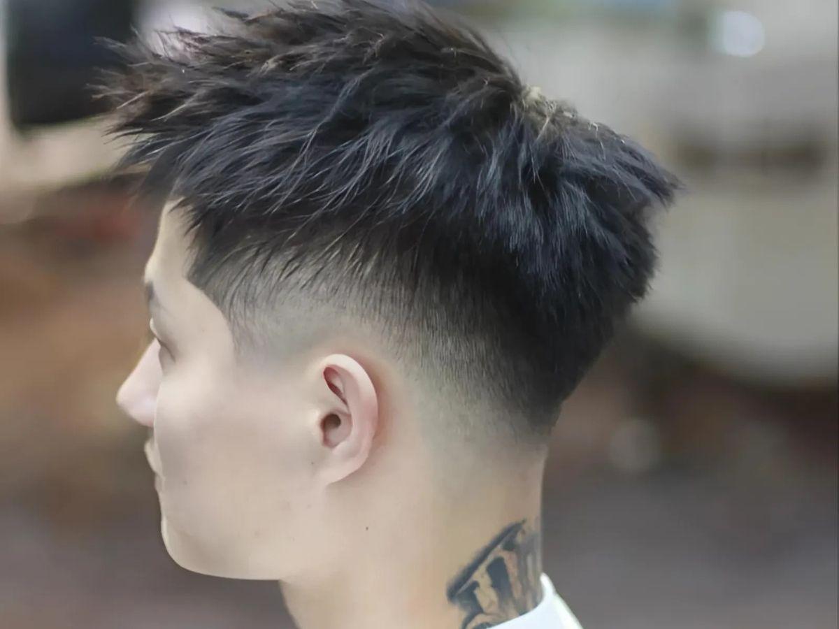 Uốn tóc con sâu nam medium 