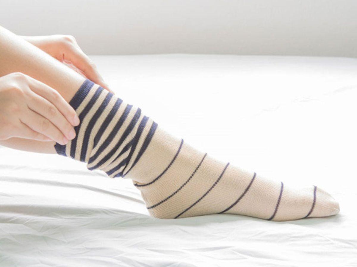 Đôi tất giúp bàn chân khô thoáng