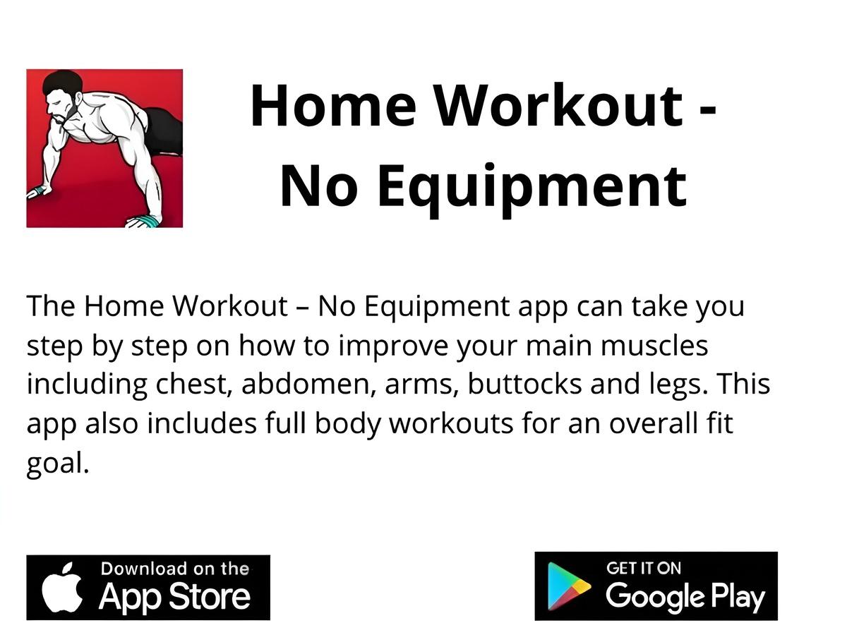Ứng dụng Home Workout - No Equipments