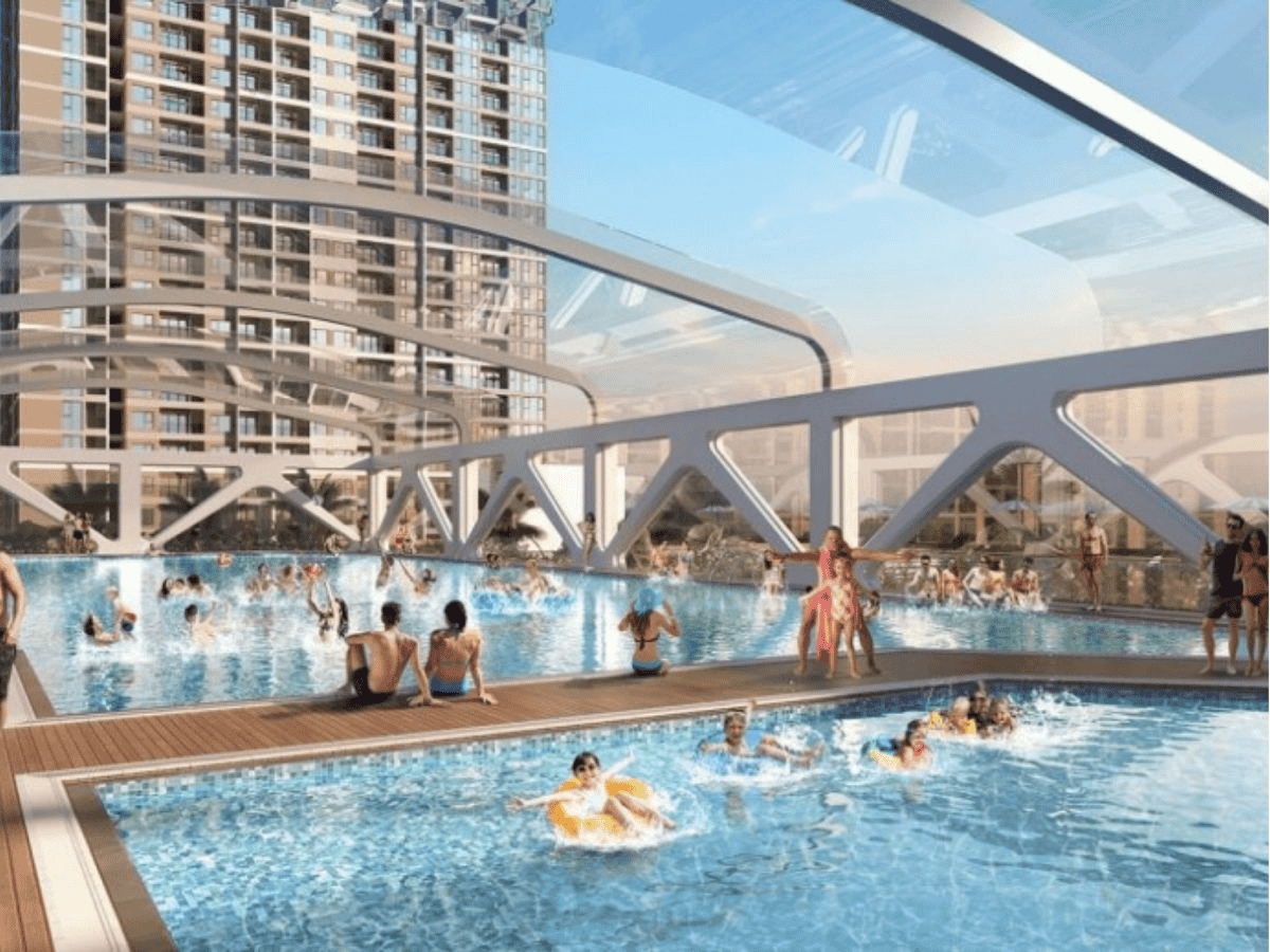Bể bơi Vinhomes Ocean Park – Không gian rộng rãi, hiện đại
