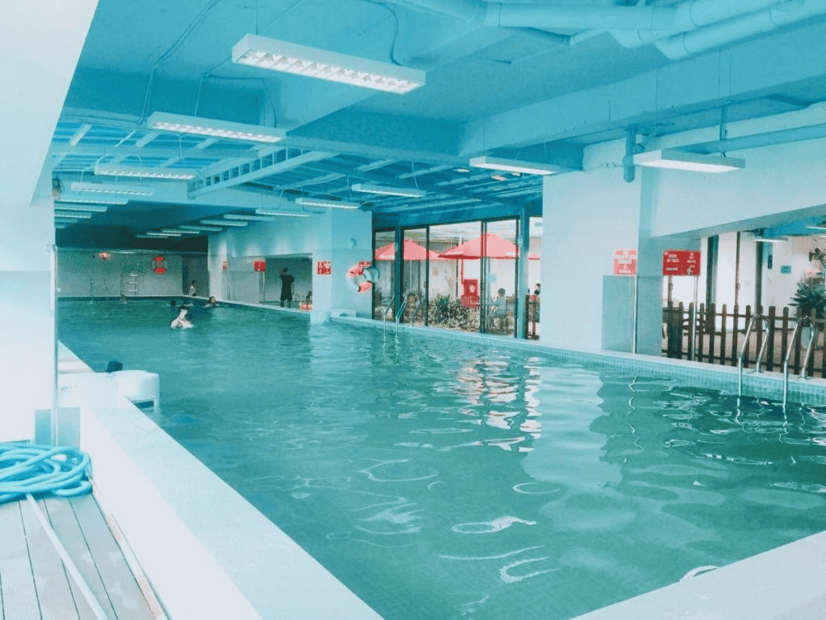 Hồ Gươm Green Pool phù hợp cho cả mùa nắng và mưa.