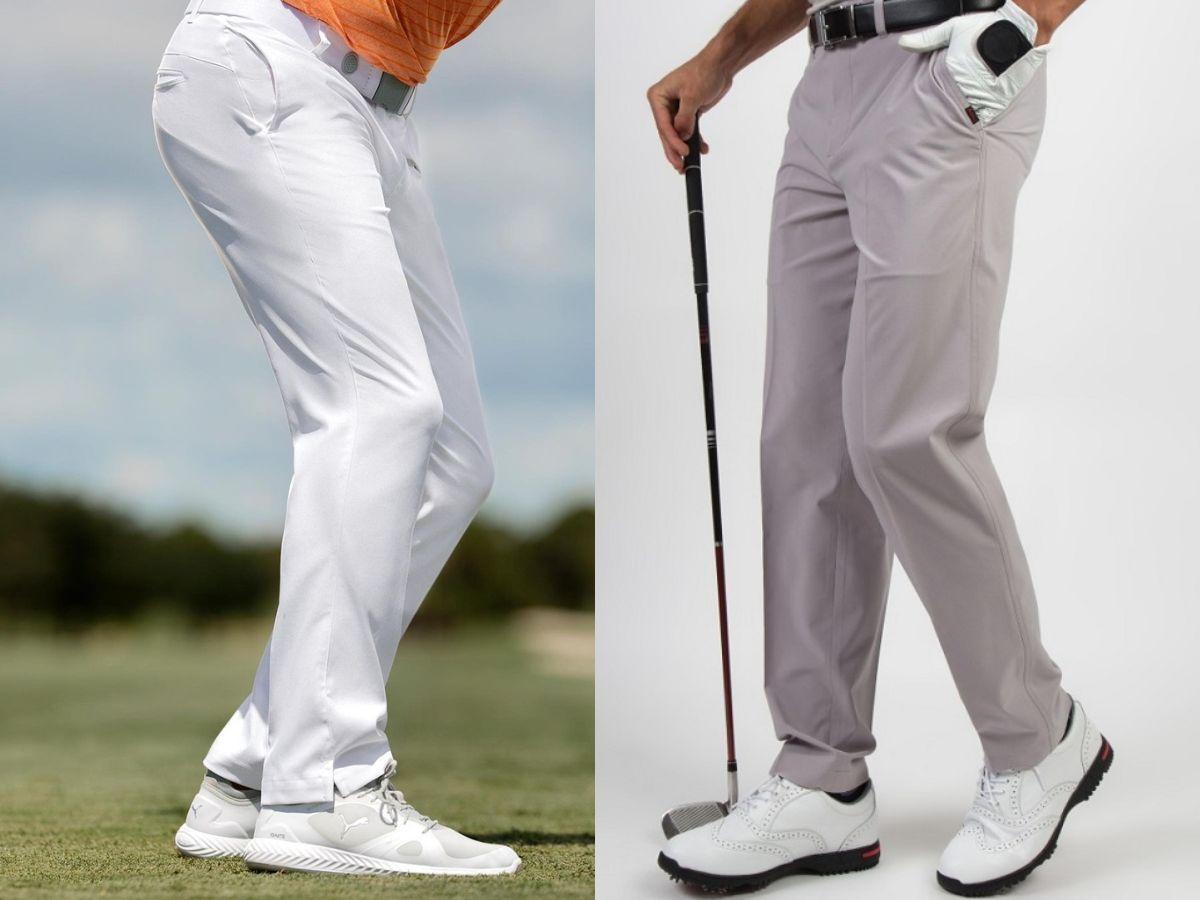Khi chọn quần chơi golf, bạn hãy ưu tiên quần dài có kiểu dáng lịch sự, vừa vặn và thoải mái