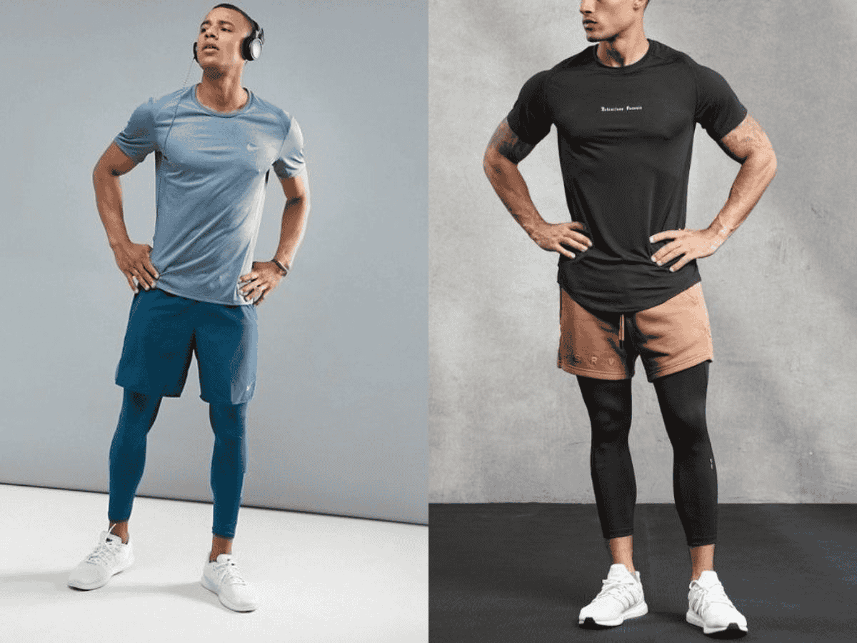 Quần short có legging bên trong