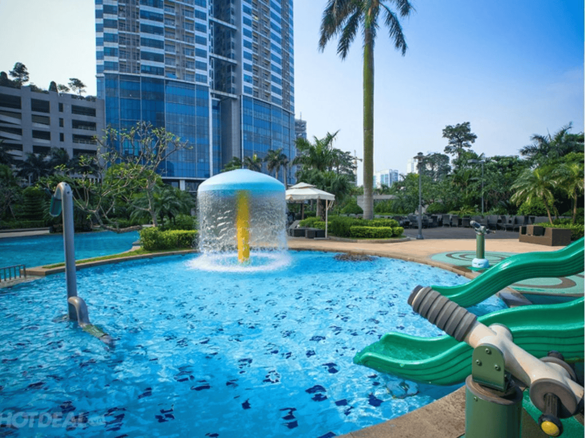 Keangnam Garden Pool – Không gian xanh giữa lòng Hà Nội