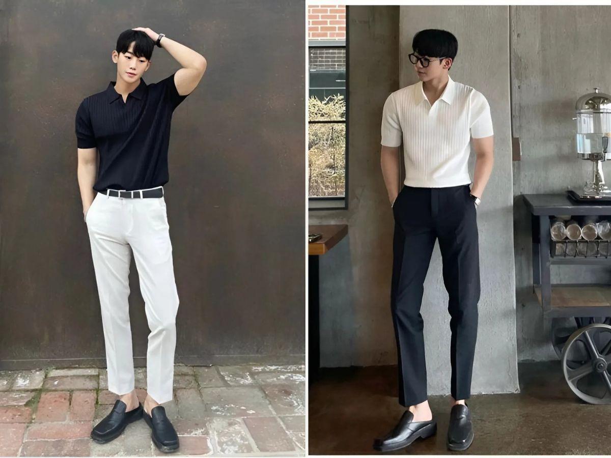 Những mẫu quần rách gối mang đến vẻ ngoài cá tính và bụi bặm.