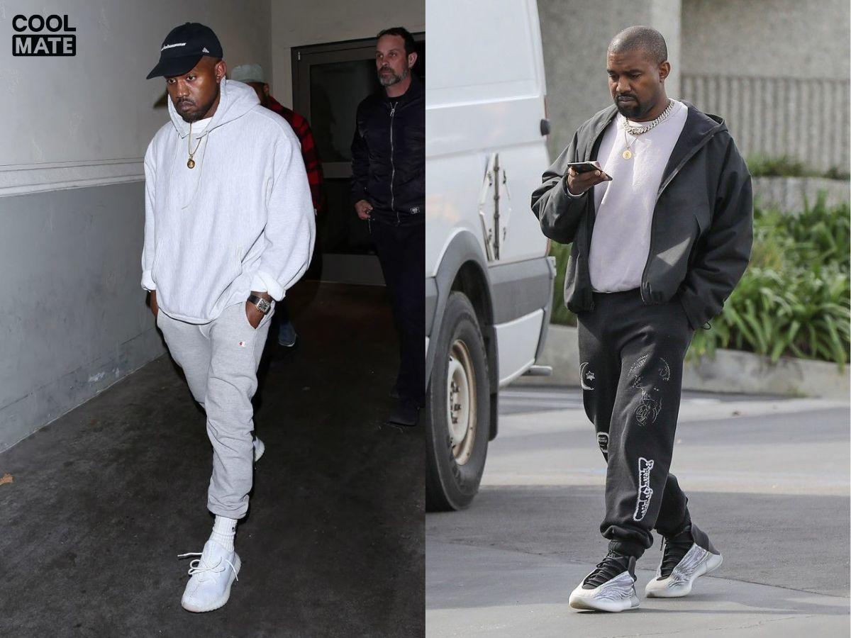 Mix set đồ thể thao cùng giày Yeezy