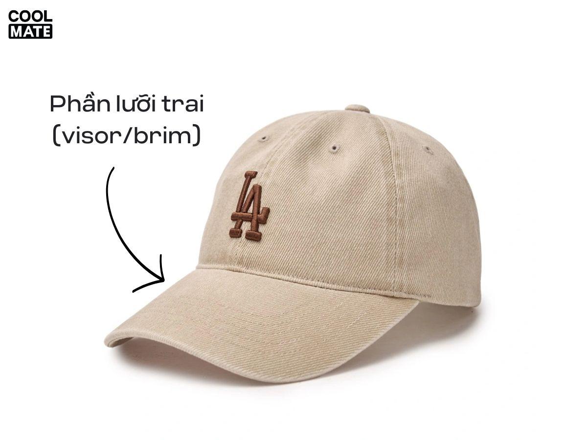Phần lưỡi trai (visor/brim)