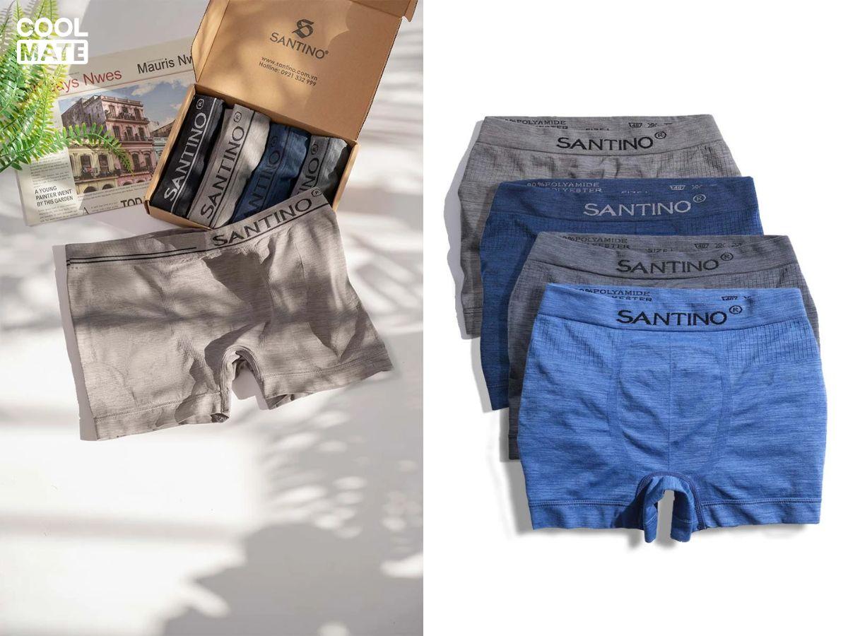 Santino cũng là địa chỉ phù hợp để chọn quần lót nam 