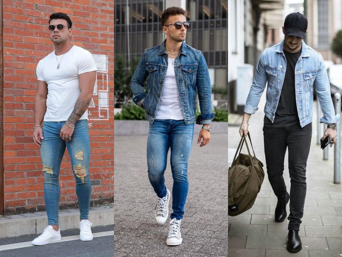 Những mẹo phối đồ với quần Skinny Jeans nam bạn cần lưu ý 