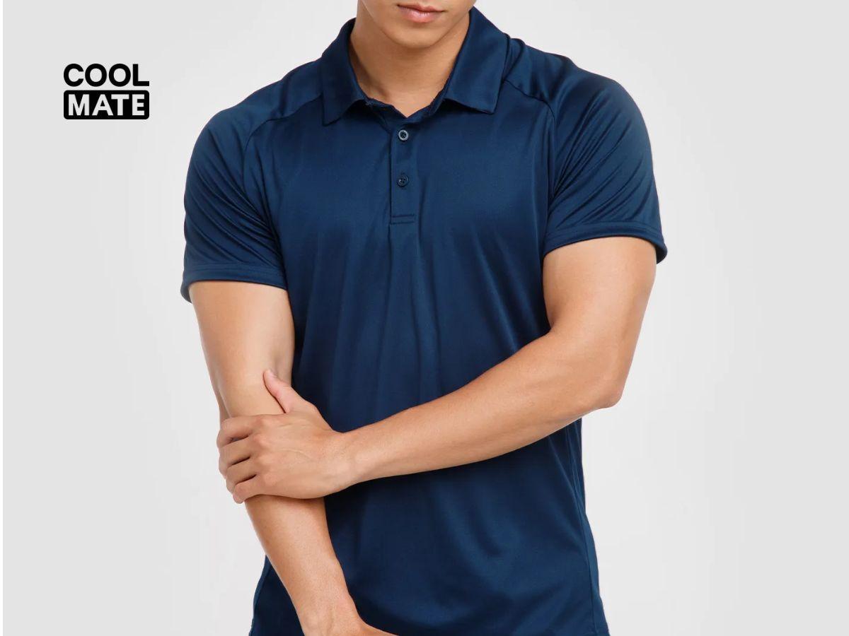 Lựa chọn áo polo form Slim Fit sẽ giúp làm nổi bật cơ bắp