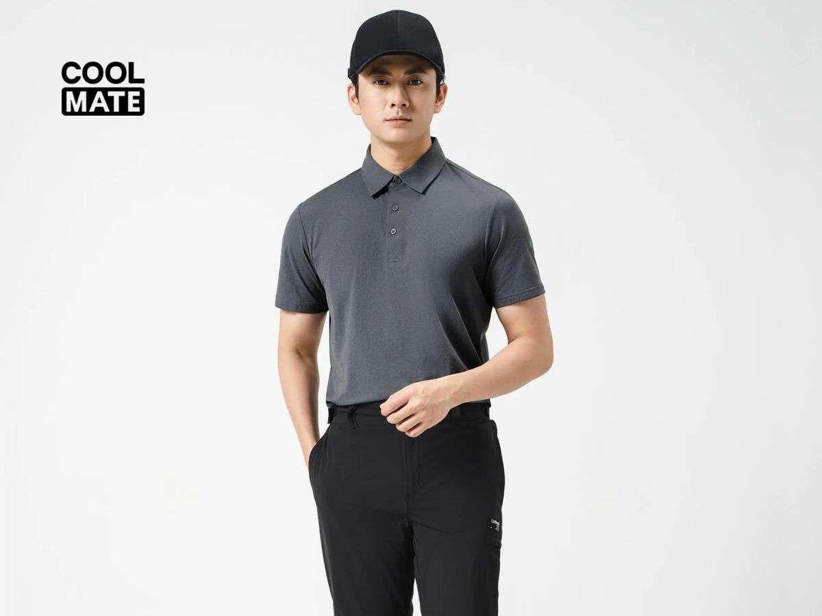 Phối áo polo theo phong cách thể thao