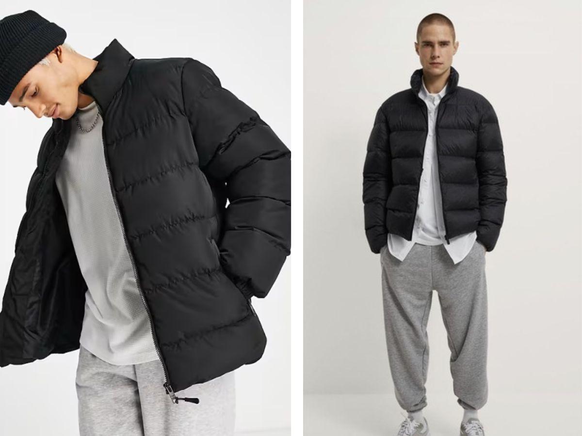 Áo khoác phao nam mix quần jogger