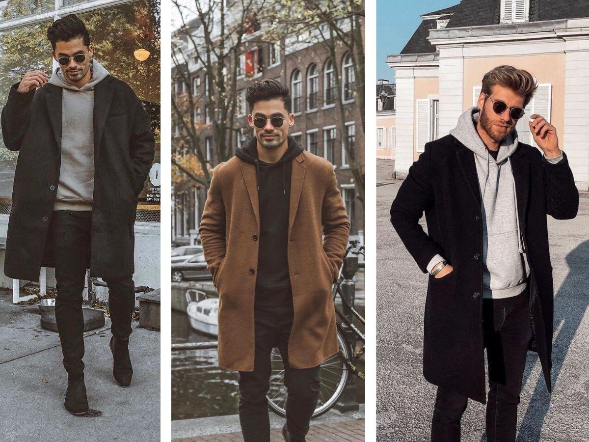 Hoodie, quần jogger và trench coat cho chàng năng động