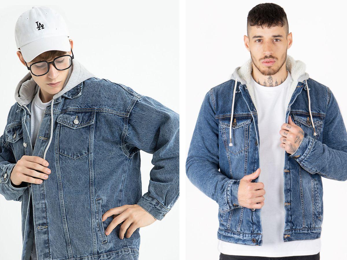 Năng động với áo hoodie và denim jacket