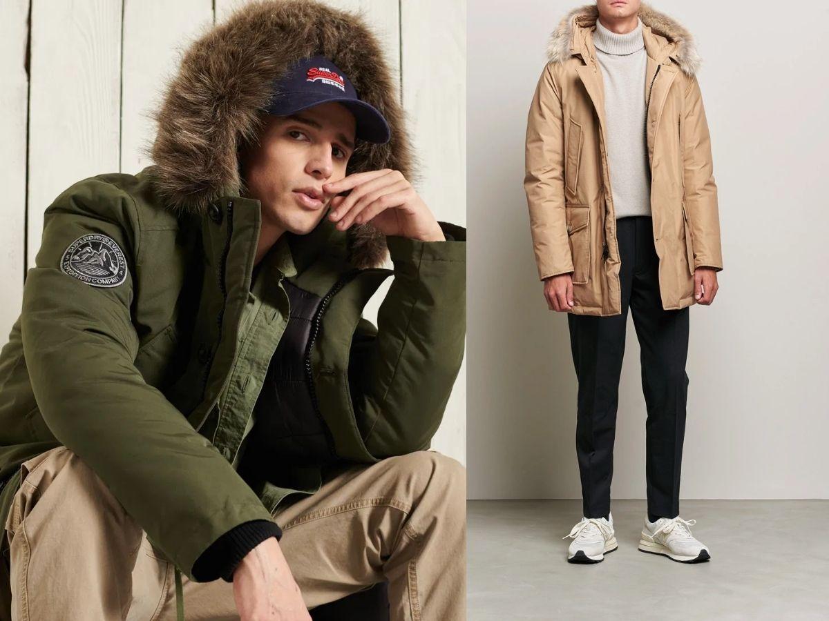 Các chàng nên thử cách phối áo parka với quần kaki một lần trong đời