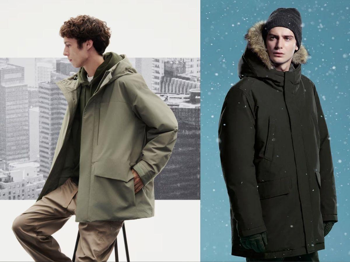 Áo parka jacket Uniqlo