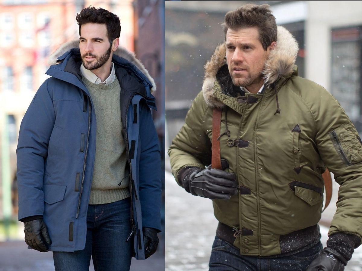 Những chiếc áo parka Bắc Cực thường khá to dày