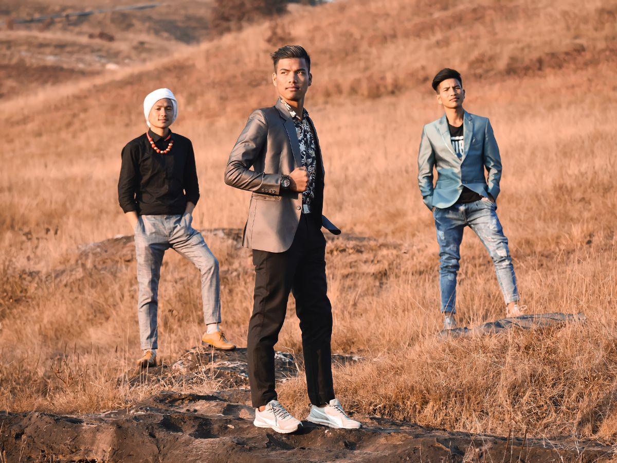 Phối quần jean skinny nam với áo blazer