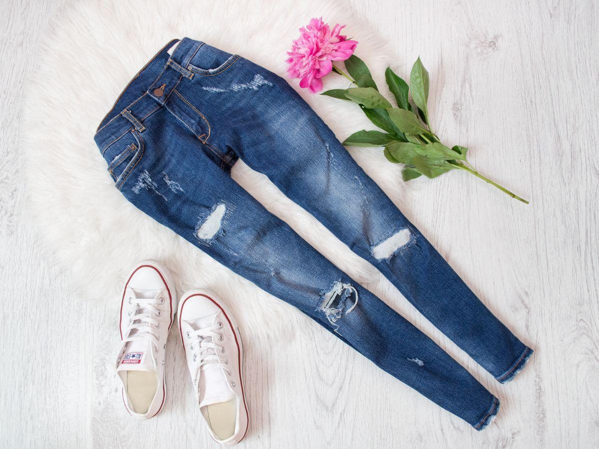 Có thể kết hợp skinny với sneaker