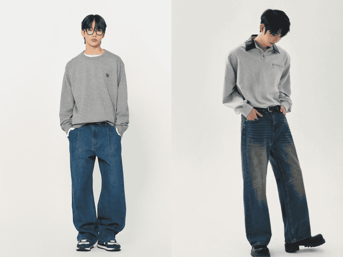 Phối jean theo style Hàn Quốc, đơn giản nhưng vẫn đầy cuốn hút