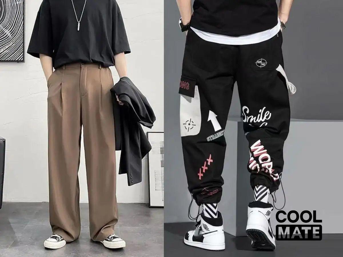 Quần baggy là item dành cho những chàng trai sành điệu