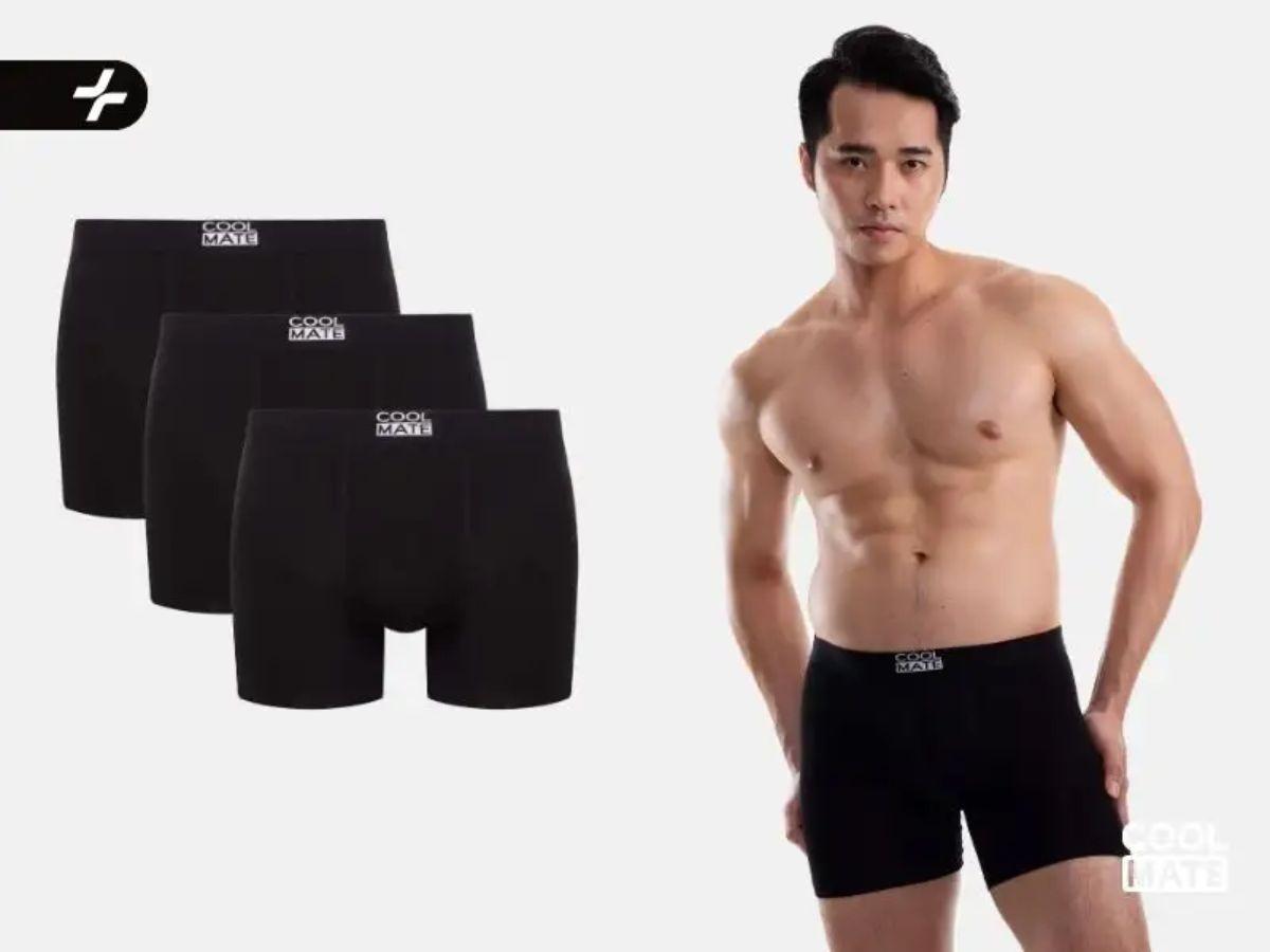 Quần boxer giúp phái nam thoải mái hơn khi diện đồ