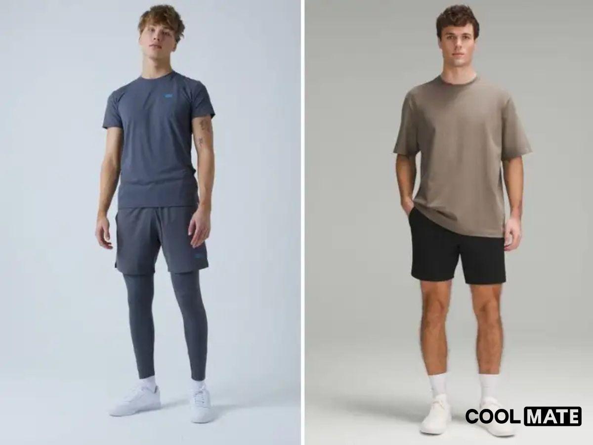 Quần shorts thoải mái, lý tưởng cho những ngày năng động