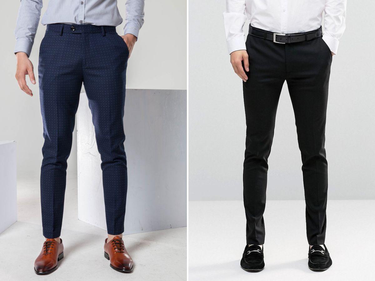 Quần tây ôm body nam