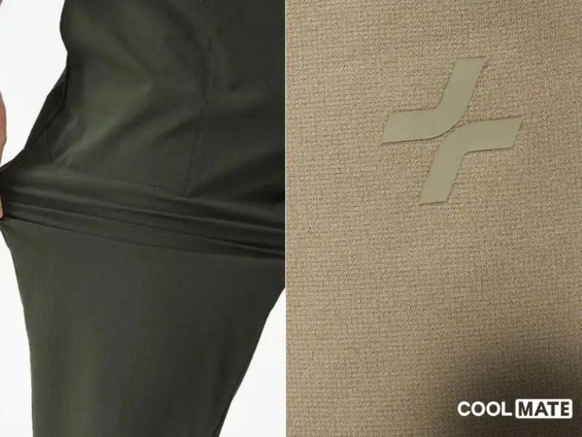 Quần thể thao Coolmate co giãn và thấm hút tốt