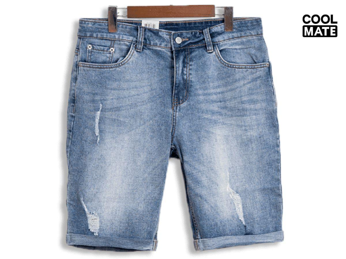 Quần short jean nam hàng hiệu Levi's kinh điển