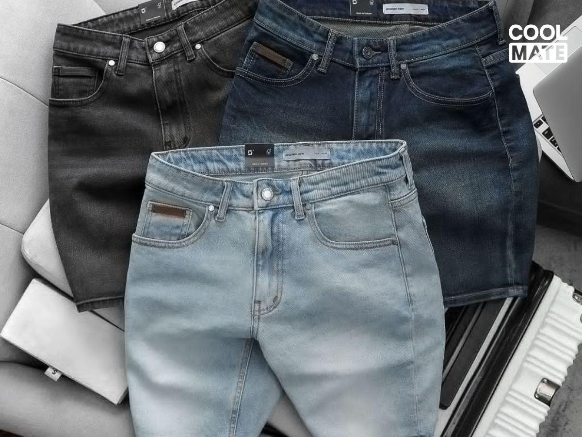 Quần short jean nam cá tính từ Icon Denim