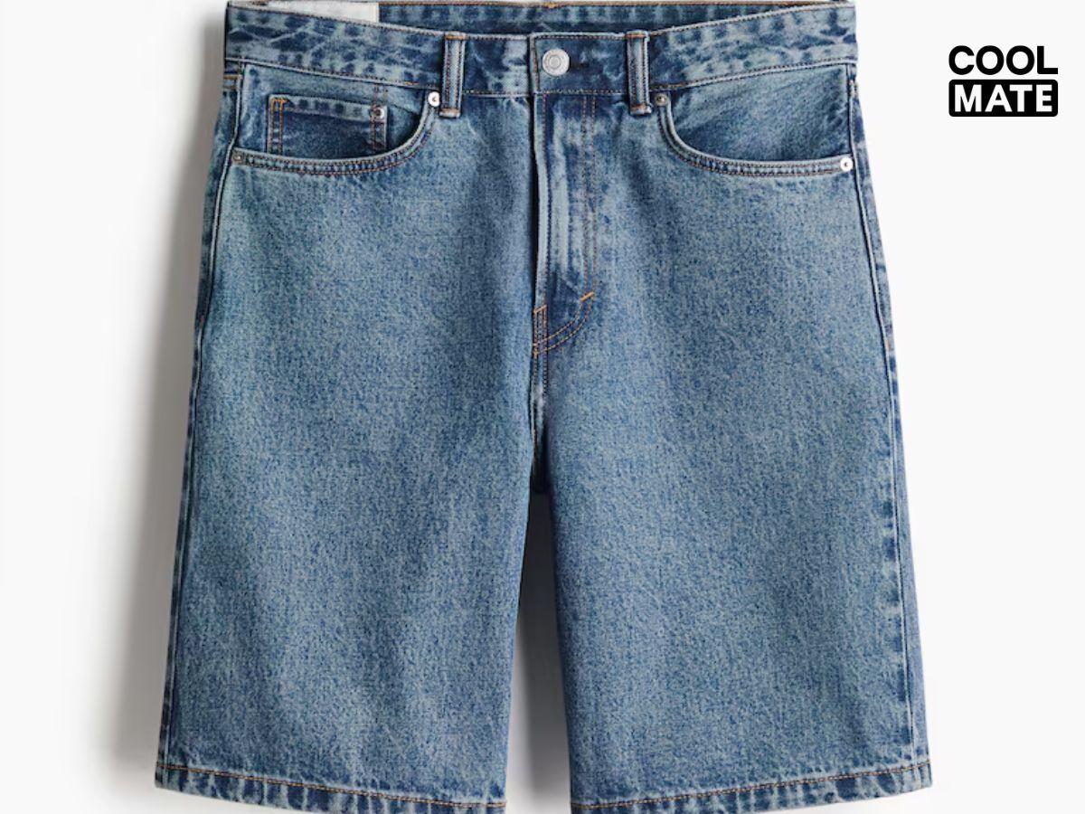 Quần short jean nam H&M đa dạng mẫu mã