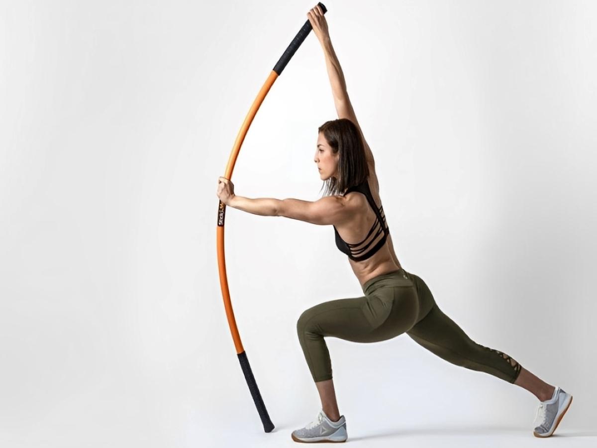 Yoga stick là một bài tập hiệu quả cho người có vấn đề về cột sống & tư thế